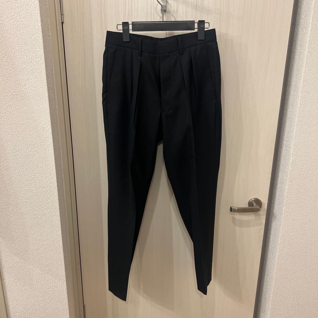 【値下不可】MB ハイエンド　尾州ウールスラックス　S 新品未使用 MBハイエンド尾州ウールスリムスラックス（アンクル） | MB -there is