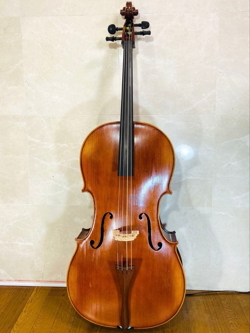 オーダー品】バロックチェロ 弓2本 TOYOハードケース付