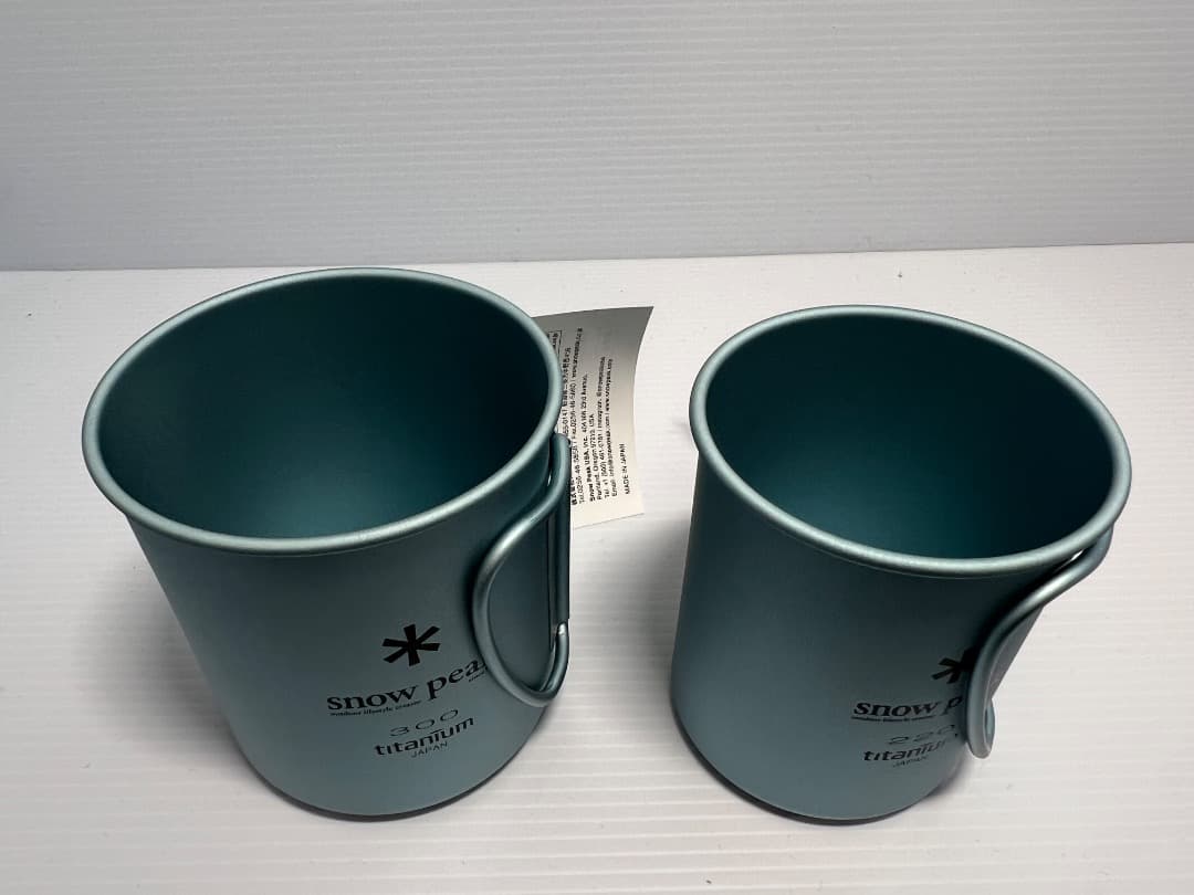 ぴ*様 【非売品】スノーピークチタンシングルマグSORA（非売品）の2個