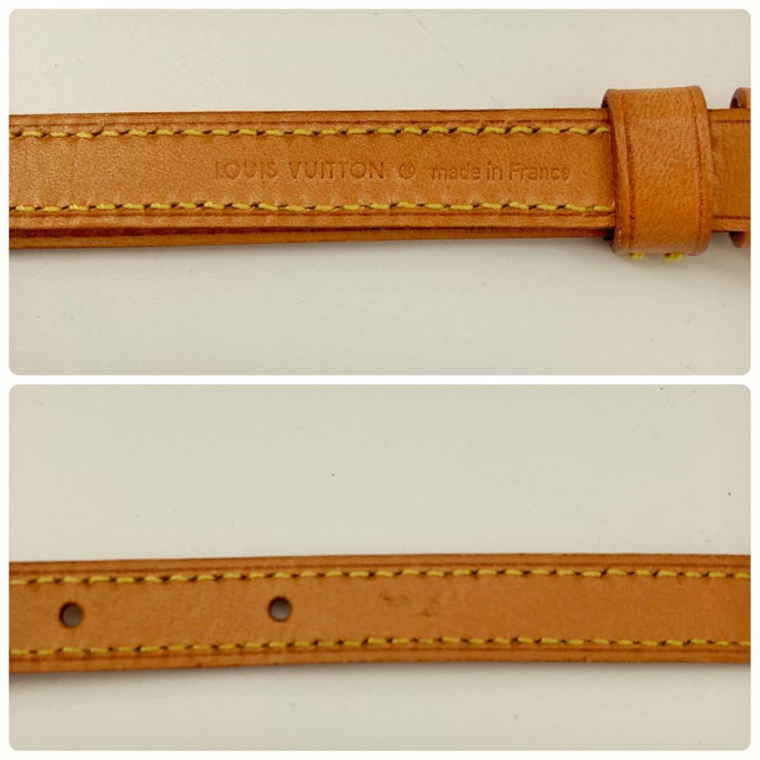 美品 ルイヴィトン ショルダーストラップ ヌメ革 1.5cm×113cm ベルト