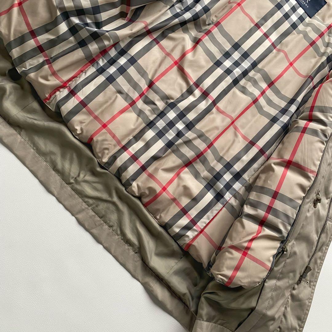メガチェック】バーバリーロンドン ダウンライナー付コート L 3WAY