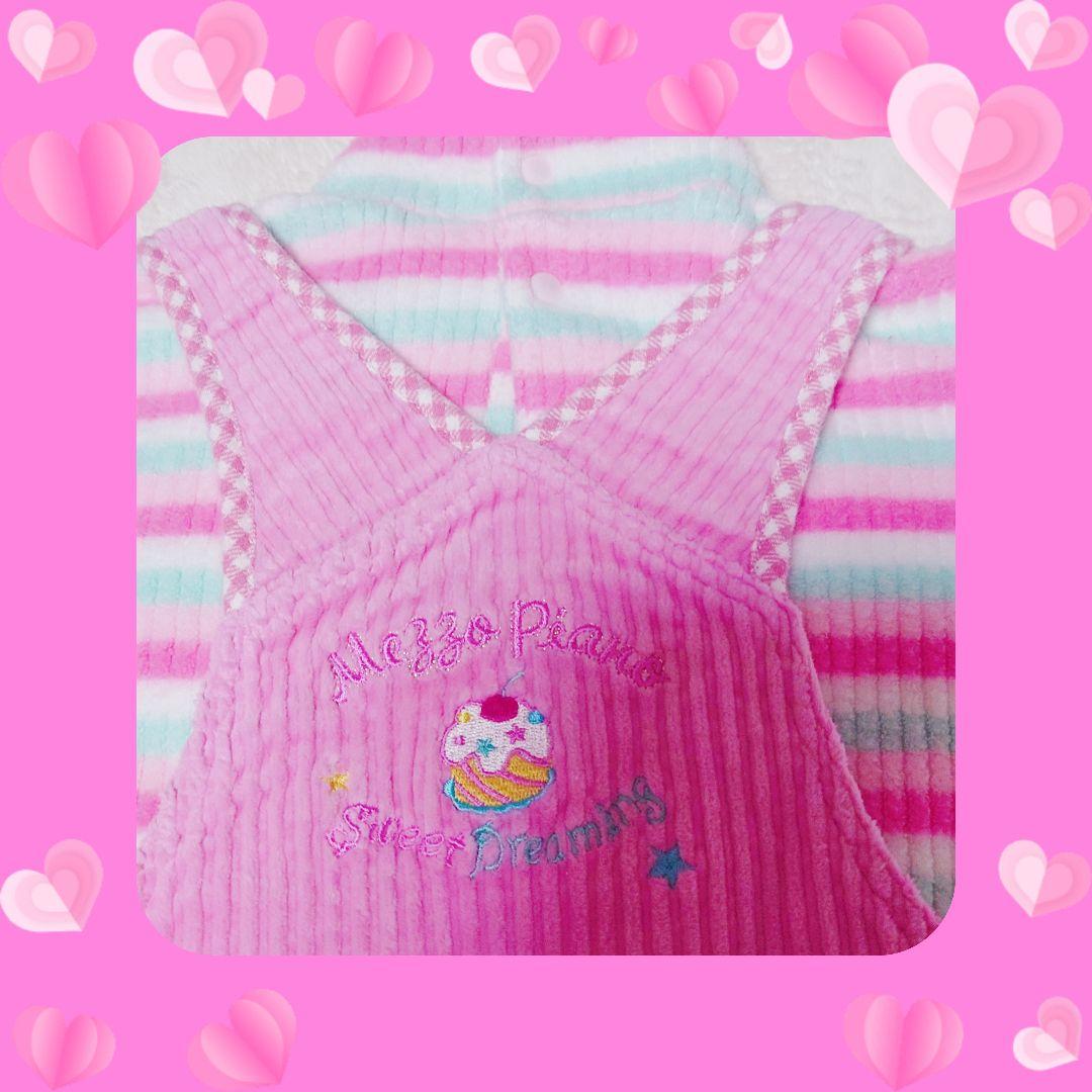 ❤メゾピアノ❤ミミポポ✨みみぽぽ✨ジャンスカ✨平成レトロ✨ピンク