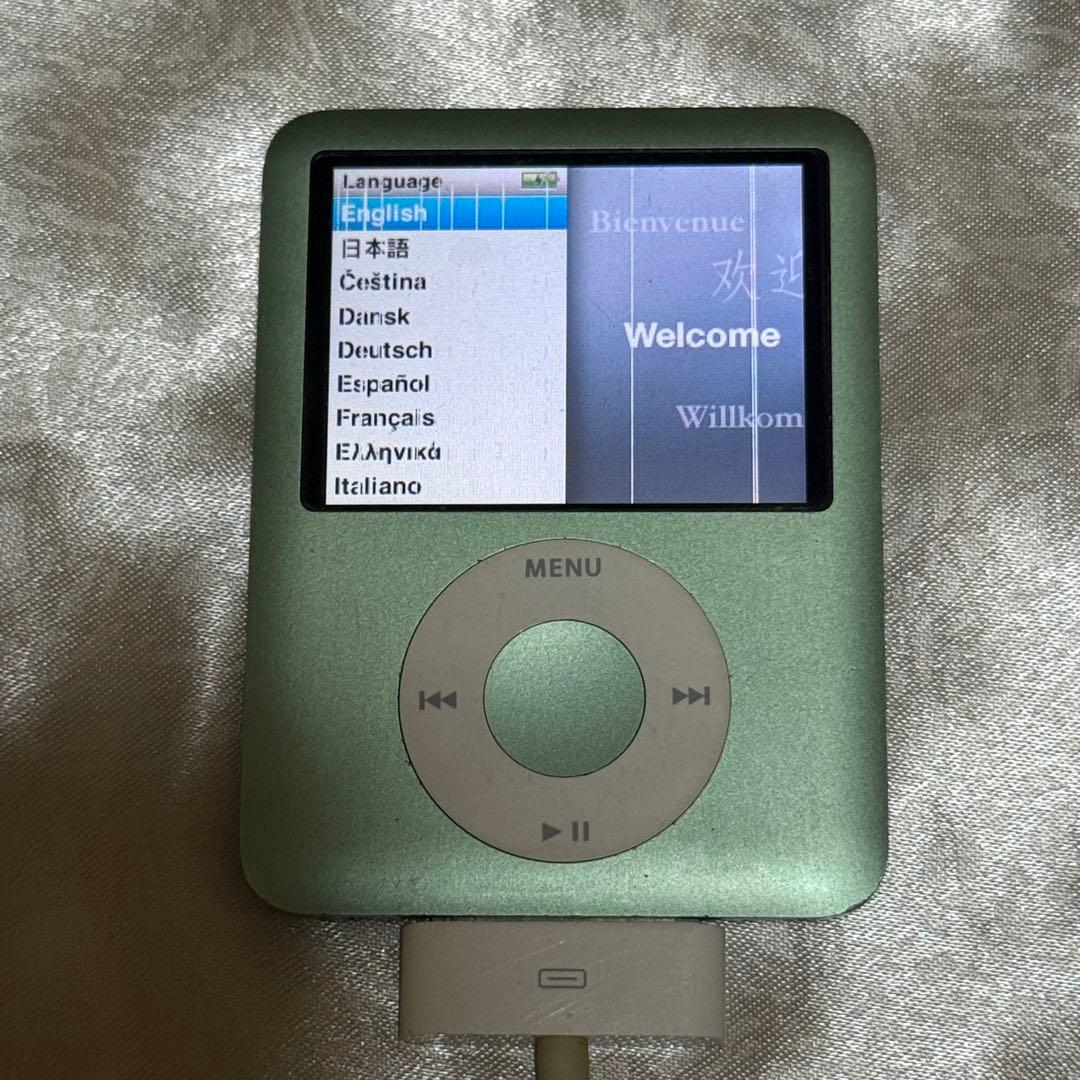 Apple iPod nano 第3世代 8GB グリーン - メルカリ