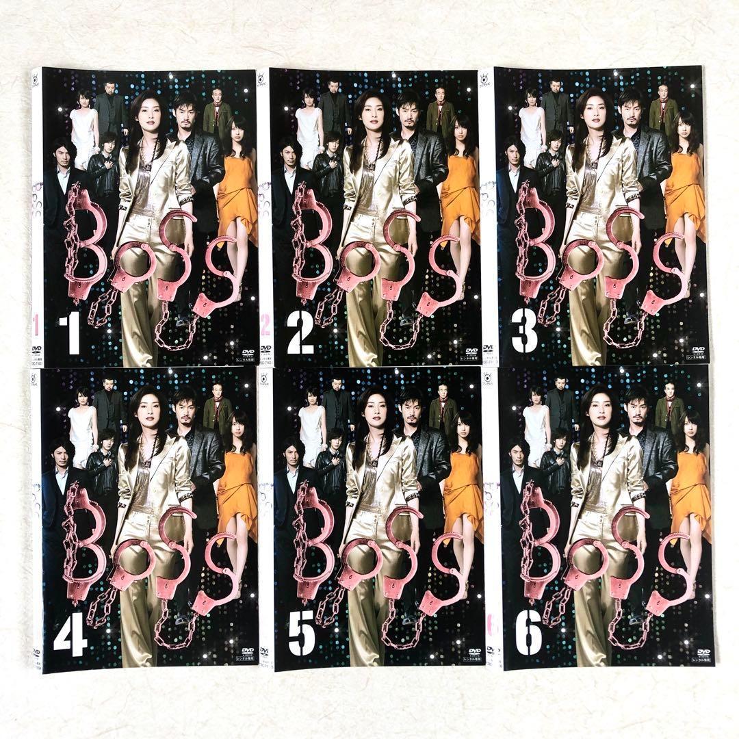 BOSS ボス 全6巻 + 2nd SEASON 全6巻 全12巻 DVD