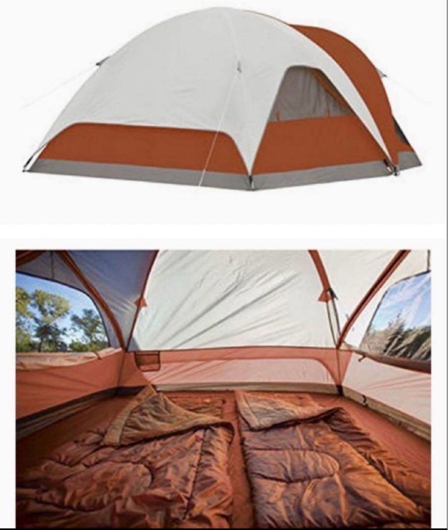 dariコールマン4パーソンテントファミリー向け　2.7m×2.1m　希少
