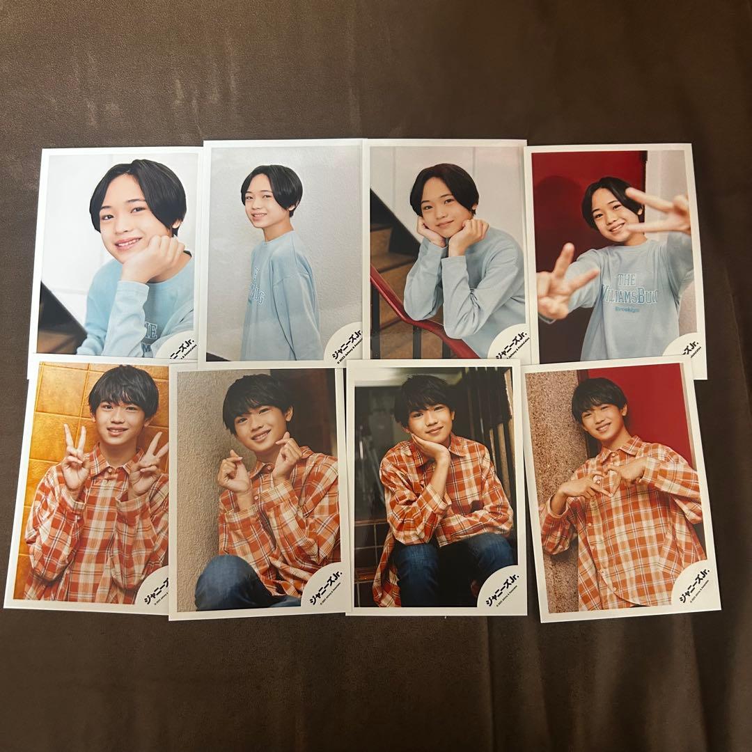 関西ジャニーズJr 渡邉大我 公式写真 生写真 第1弾 第2弾 8枚セット