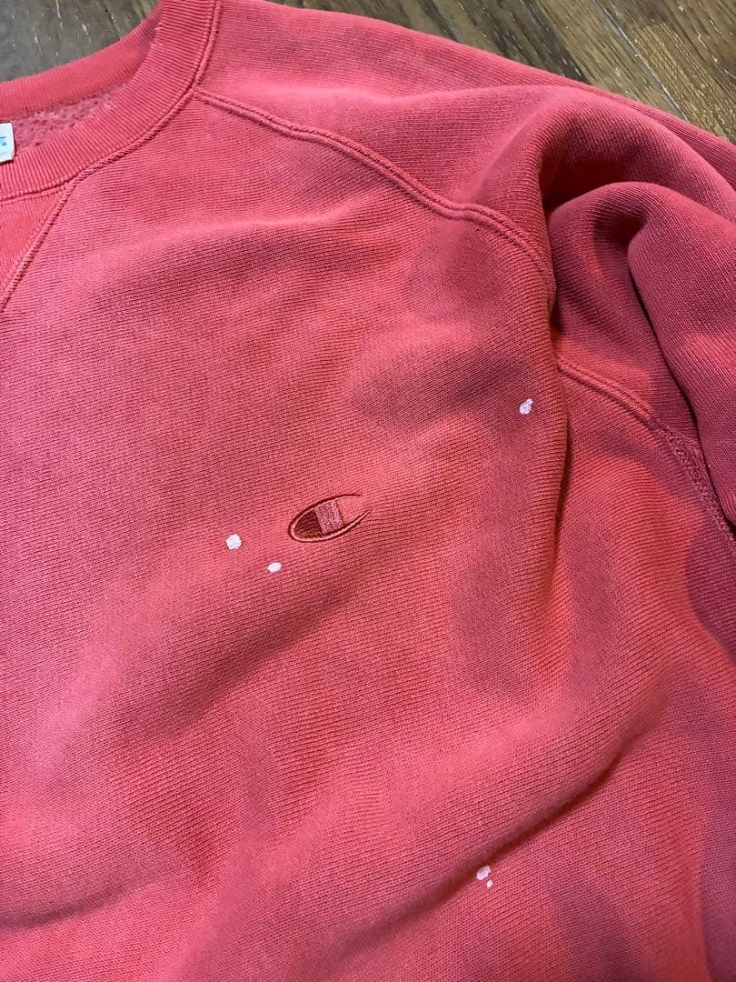 Champion サンフェード スウェットXL 赤 Champion 赤