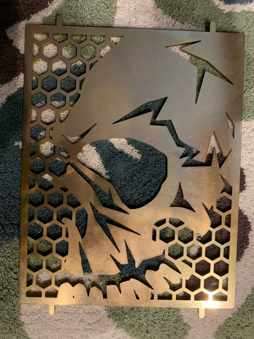 DAMNGOOD!!GARAGE FB NO GOTOKU！？　真鍮　五徳 DAMNGOOD FB NO GOTOKU 真鍮 Ver ダムグッドガレージ フラットバーナー