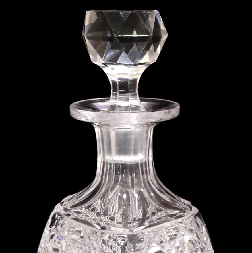 オールド・バカラ ディアマン・ピエーリー レア型 大型デカンタ 1.3kg 宝石