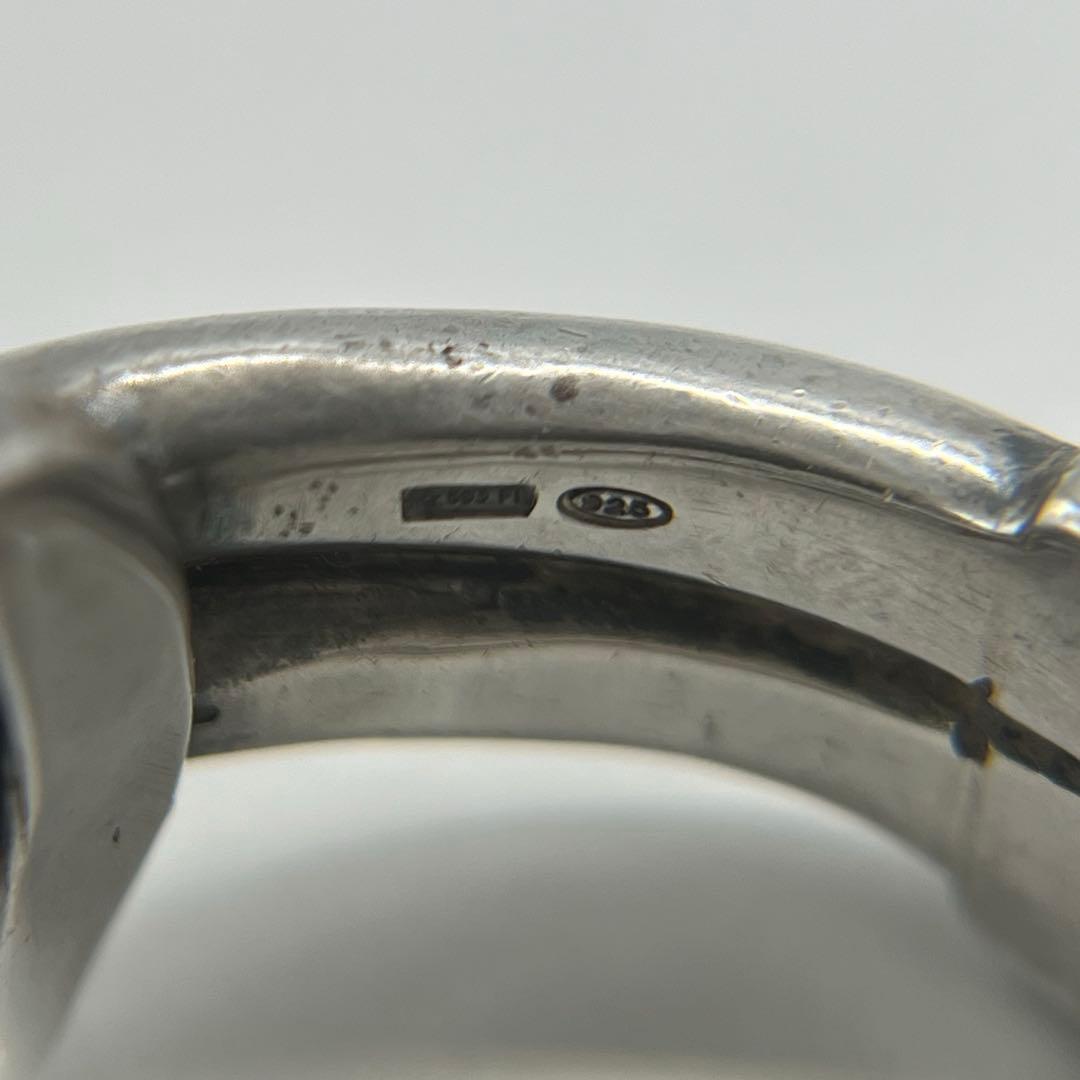 ぶたっこ様専用 グッチ GUCCI ノット リング 表記サイズ19 SV925