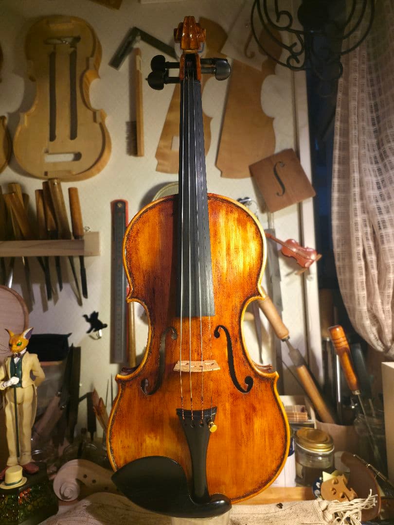 2/11更新.製作楽器⑦】バイオリン(オリジナルモデル※)4/4 2026 - メルカリ