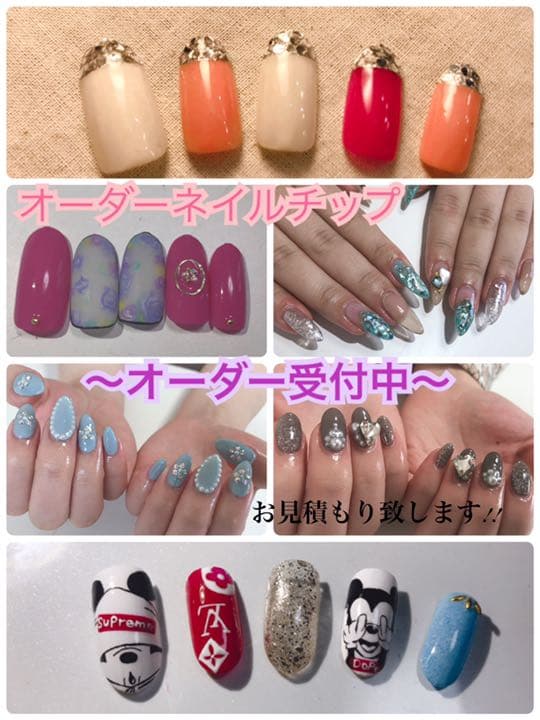 ネイルチップ オーダーページ オーダーメイドのチップをご希望の方へ💅✨※ご希望の方は必ず最後まで