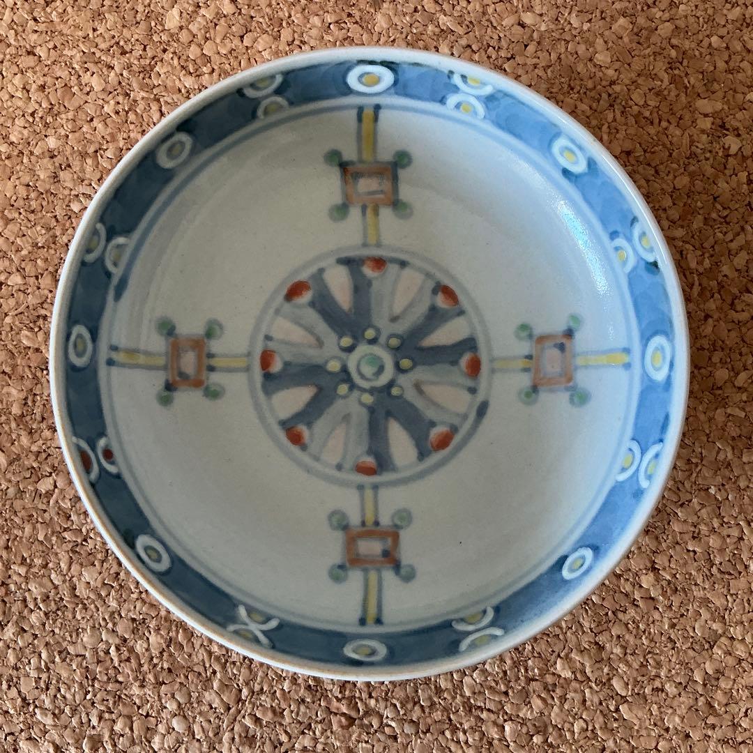 有田焼　佐藤走波　五代　五寸皿　深皿 五代・佐藤走波 染錦印度更紗紋 鉢 （有田焼） | にっこう生活館