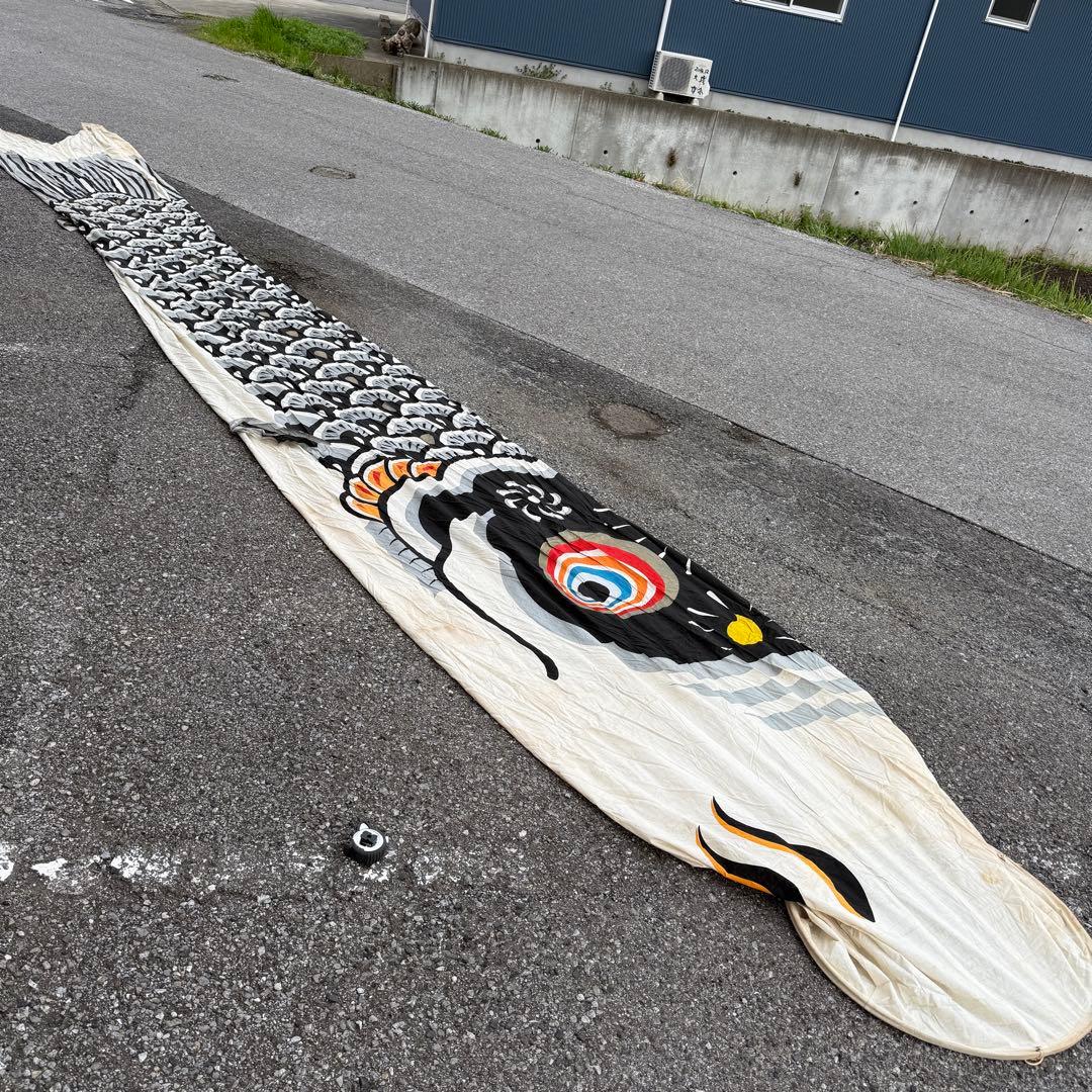 ‪☆鯉のぼり 黒‪☆約8m 黒鯉 よろこびの鯉【千寿】単品鯉のぼり – 晴れと暮らす