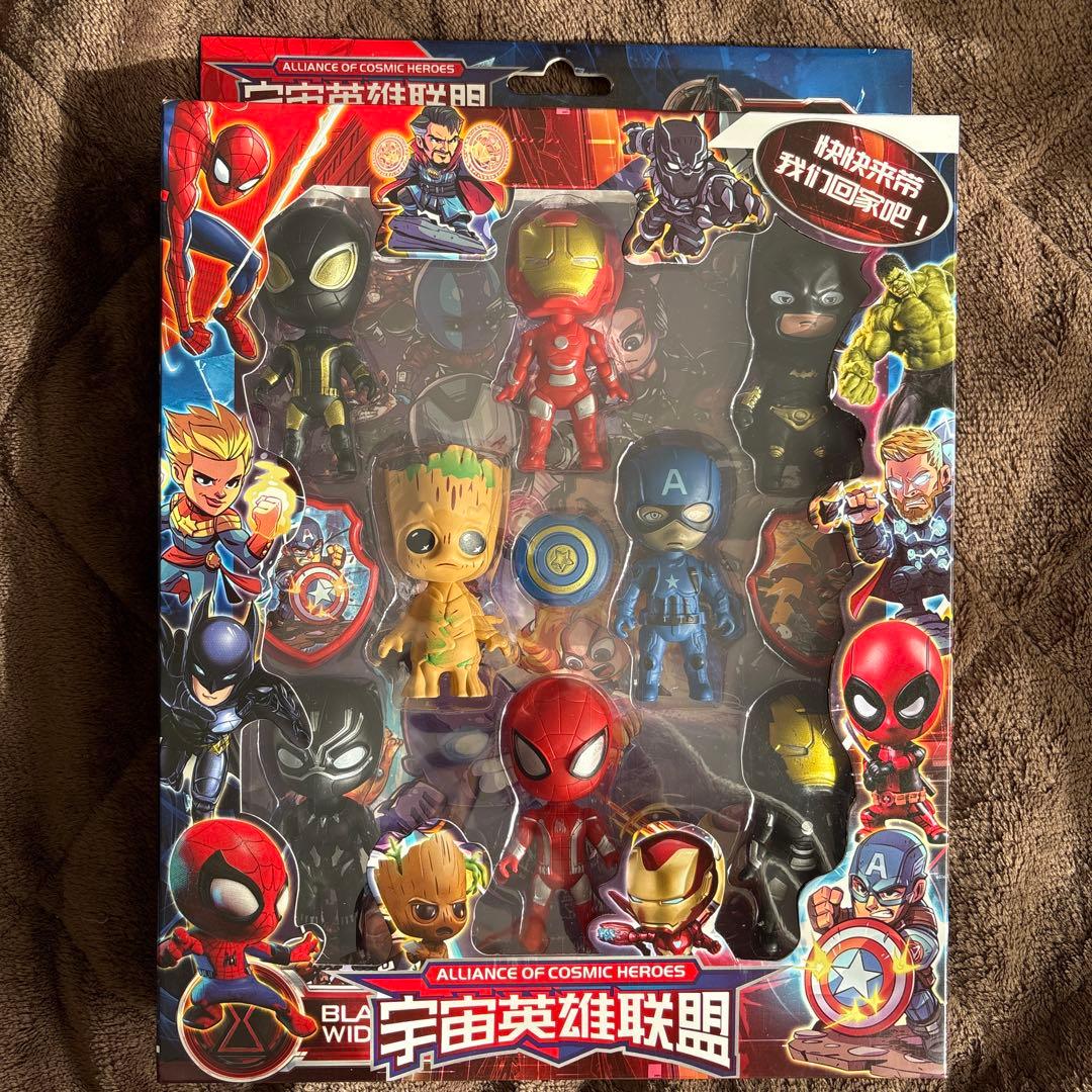 MARVEL！？ヒーローズフィギュアセット 新品未開封 - メルカリ