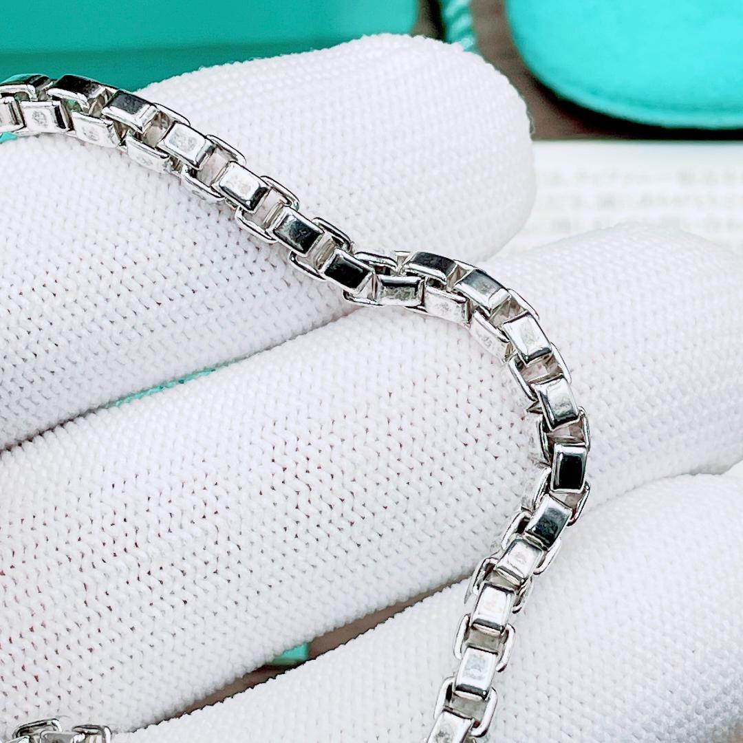 ◇ティファニー◇ 新品仕上済 ベネチアン ブレスレット Ag925 15.4g