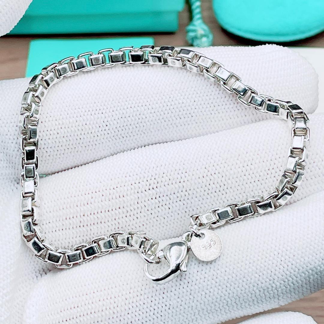 ◇ティファニー◇ 新品仕上済 ベネチアン ブレスレット Ag925 15.4g