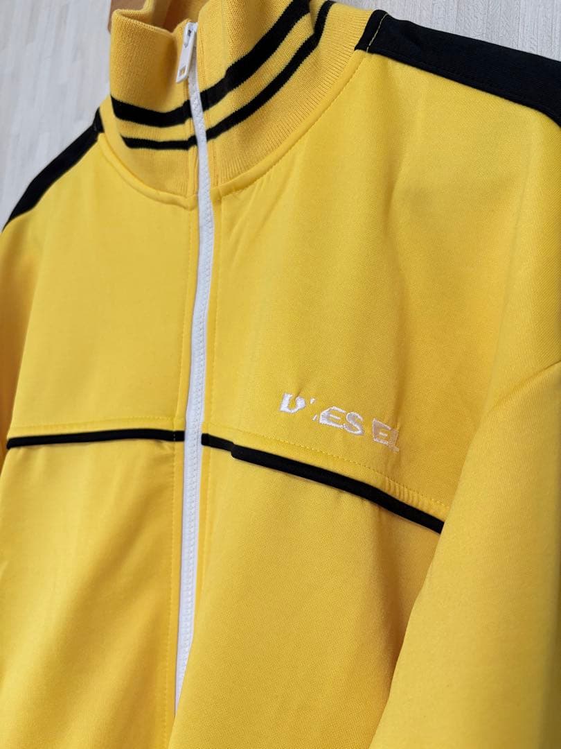 DIESEL ディーゼル トラックジャケット上下 Lサイズ イエロー DIESEL L