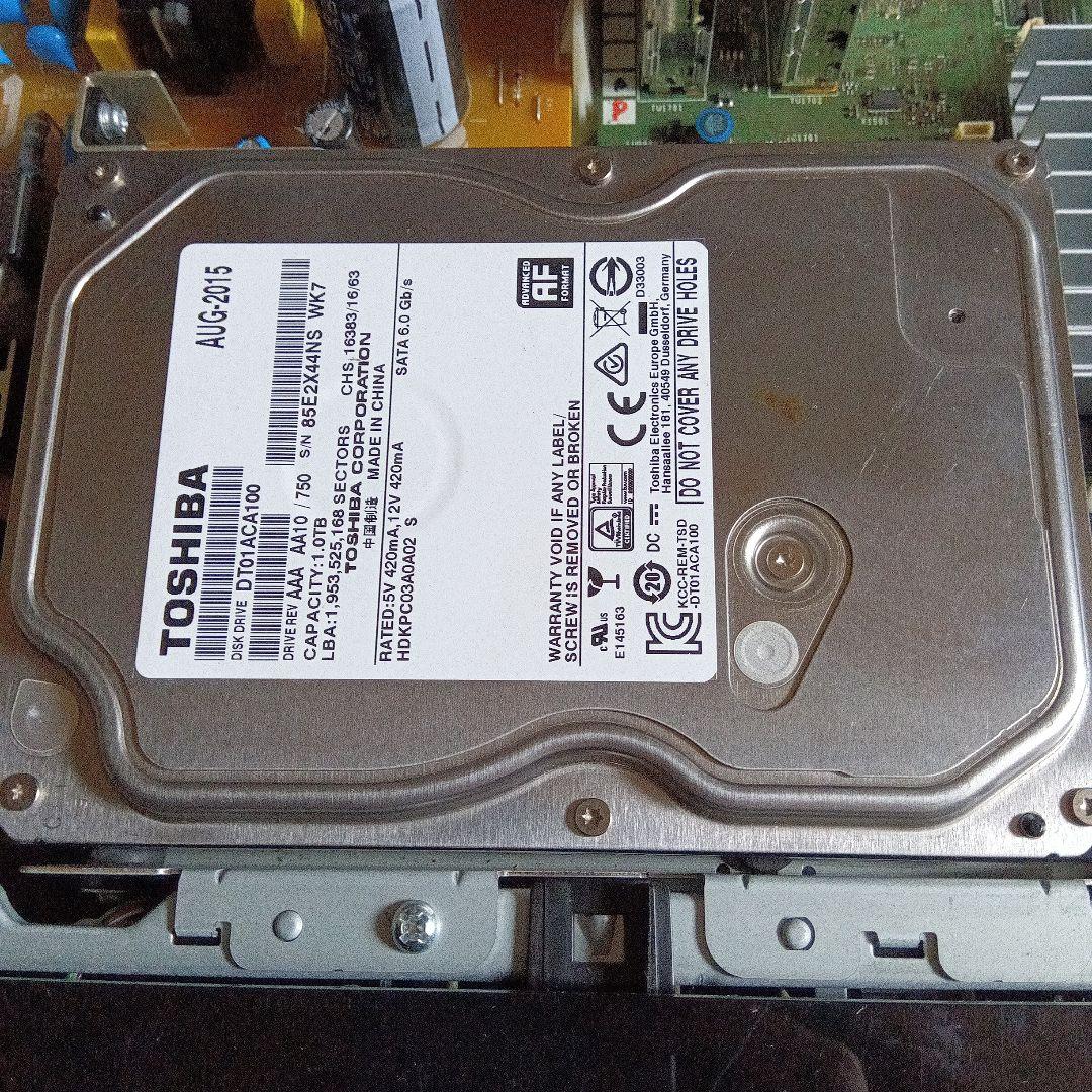 SHARP AQUOSブルーレイ BD-HDW80 HDD新品交換 - メルカリ