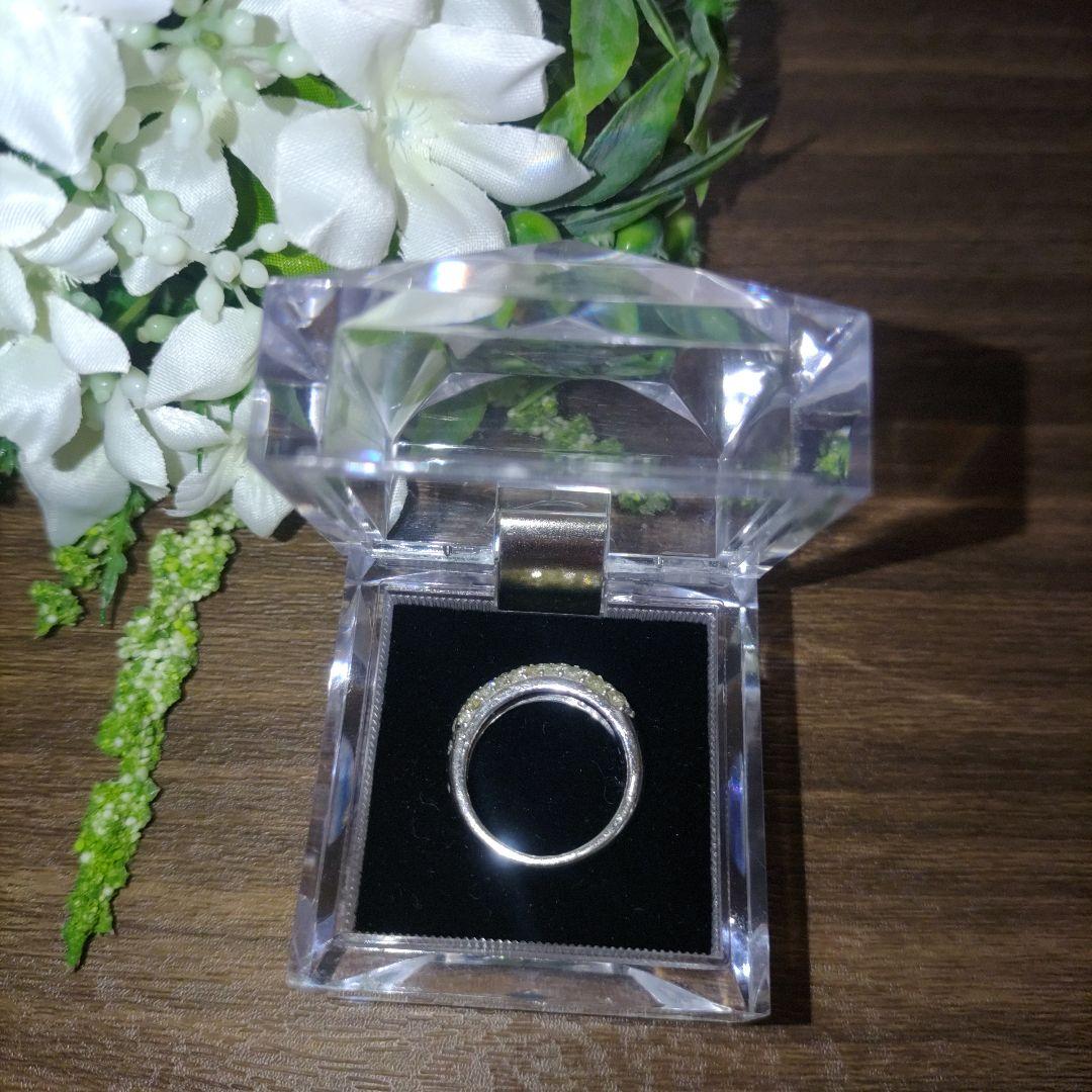 K18WG ダイヤモンド　パヴェ　リング　1.03ct