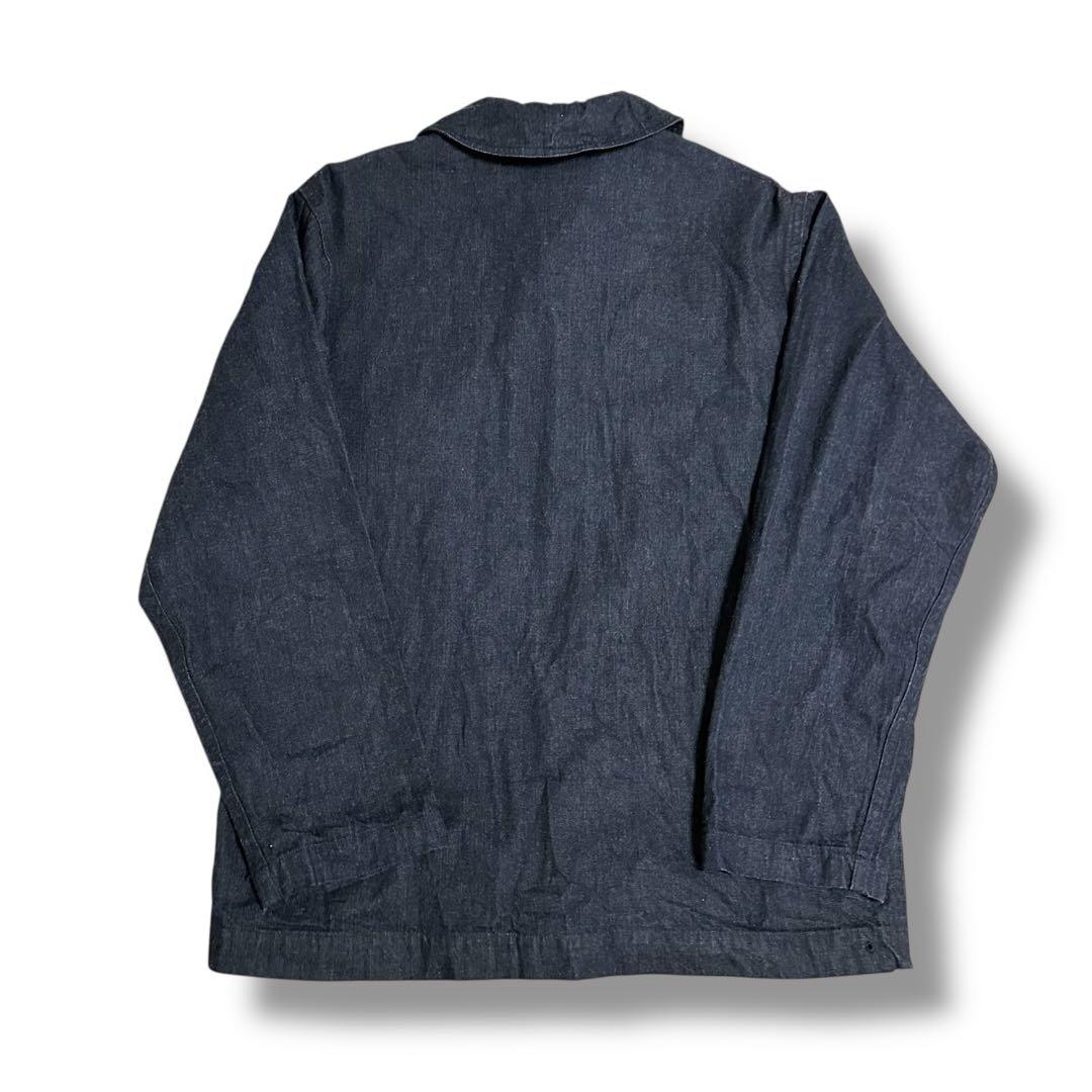 希少 バズリクソンズ USN ショールカラー デニム カバーオール - メルカリ