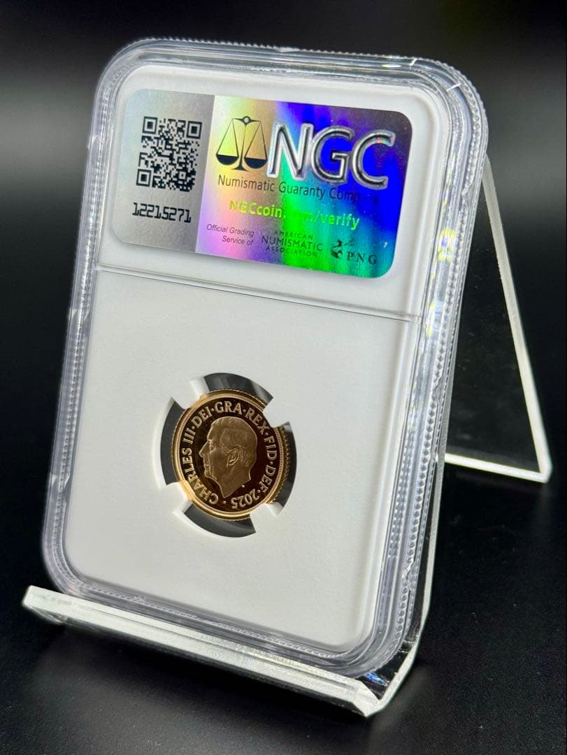 2025 チャールズ3世 ロイヤルアームズ 1/2ソブリンPF70UC FODI - メルカリ