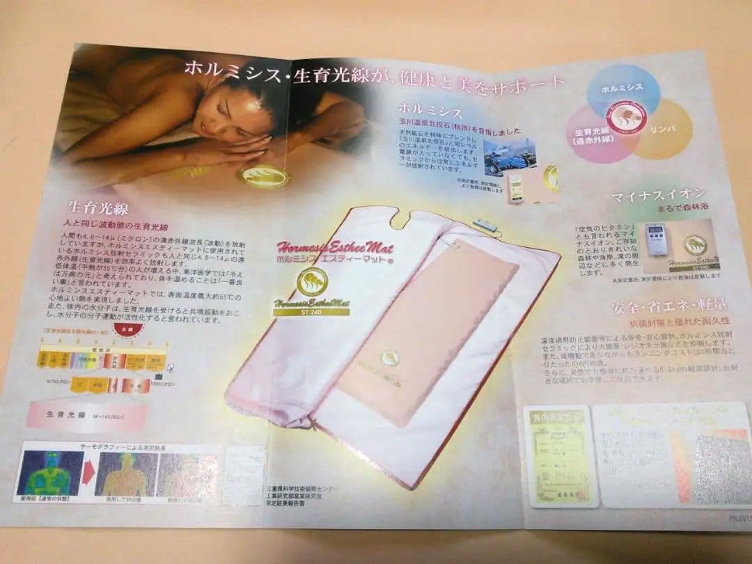 ホルミシス エスティーマット ピュアルネツサンス ST-240 リンパ