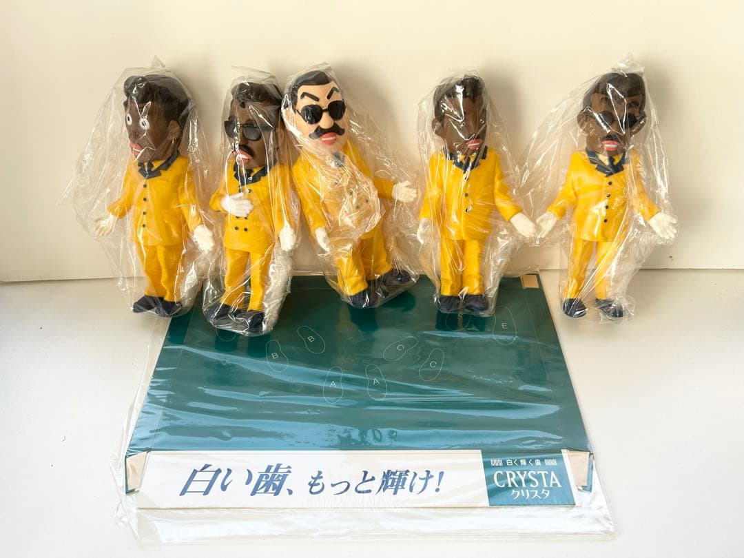 ♦︎③未使用 非売品 ラッツ＆スター ライオン歯磨き　ディスプレイ人形5体 Yahoo!オークション -「ラッツ&スター ソフビ」の落札相場・落札価格