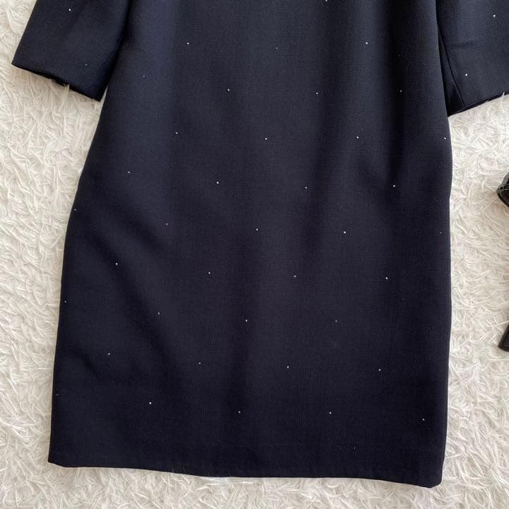 ユユササ様専用 極美品*FOXEY ひざ丈ワンピース ラインストー