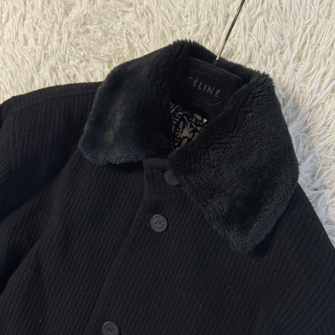 美品】レオナール カシミヤ100％ ロングコート 襟ボア サイズ50 - メルカリ