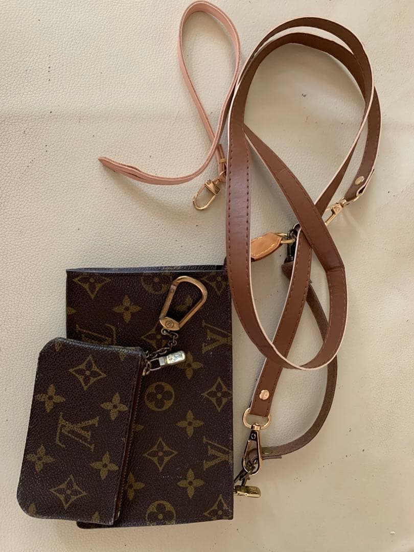 ルイヴィトン モノグラム　バケットPM附属ポーチ・ポシェットクレ　セット LOUIS VUITTON】ルイヴィトン『モノグラム ソフト トランク ポーチ