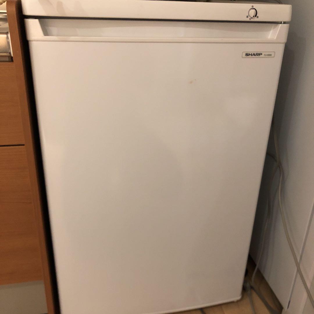 SHARP FJ-HS9Xシャープ 86L 冷凍庫（フリーザー）直冷式 ホワ