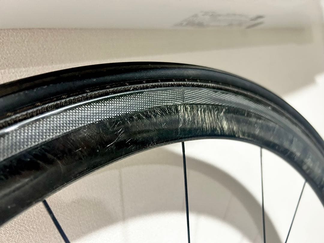 ◇TNIハブ仕様Carbonカーボンホイール前輪＆チューブラータイヤ付0.85g