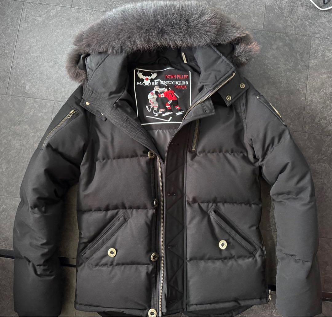 MOOSE KNUCKLES ムースナックルズ ダウンジャケ 正規品 - メルカリ