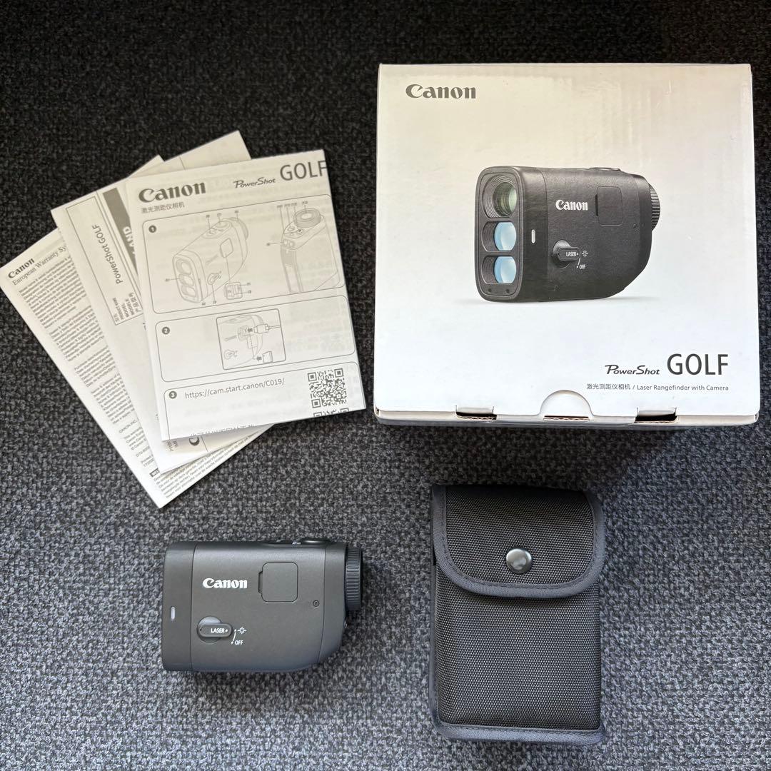 Canon ゴルフレーザー距離計PowerShotGOLF SDカード付き キヤノン ゴルフ用レーザー距離計 PowerShot GOLF(距離測定器)|Canon