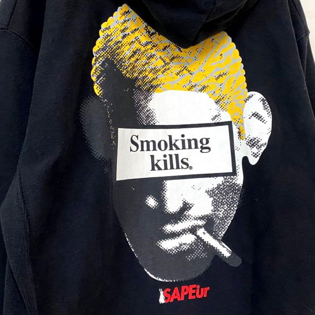 SAPEur FR2コラボ パーカー サプール ロッドマン ブラック - メルカリ