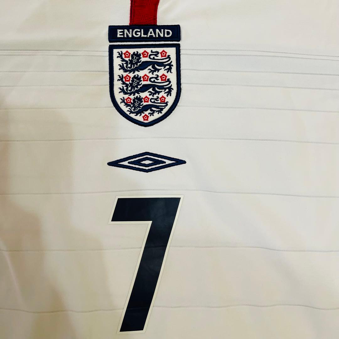 激レア】2004 イングランド代表 ユニフォーム ベッカムモデル サイズ L