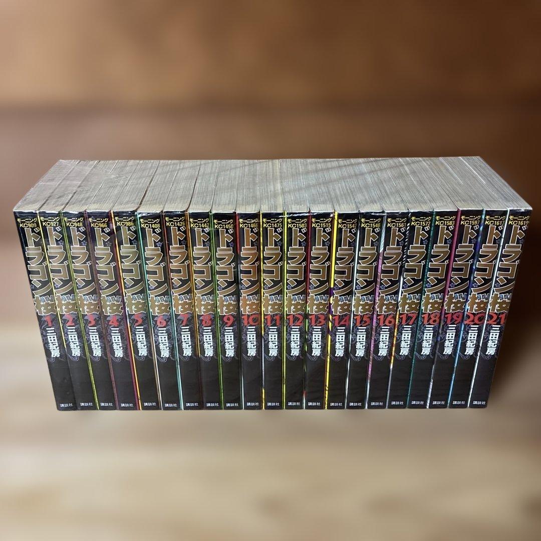 ドラゴン桜 1-21巻 全巻セット 三田紀房/【直筆サイン付き】ドラゴン桜 全巻セット 1～21巻 – CORK STORE