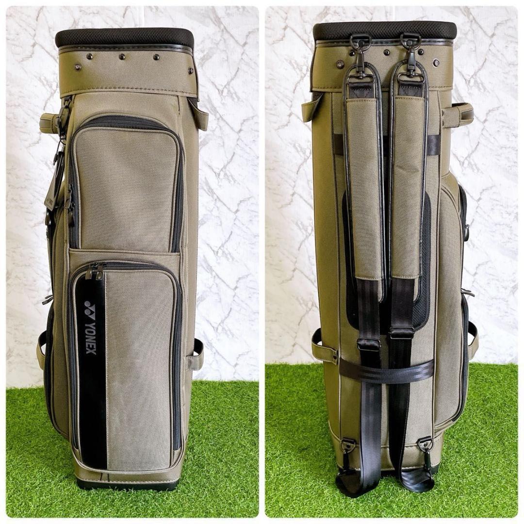 YONEX CB-1912 キャディバッグ 電車移動可能 リュック式 カーキ - メルカリ