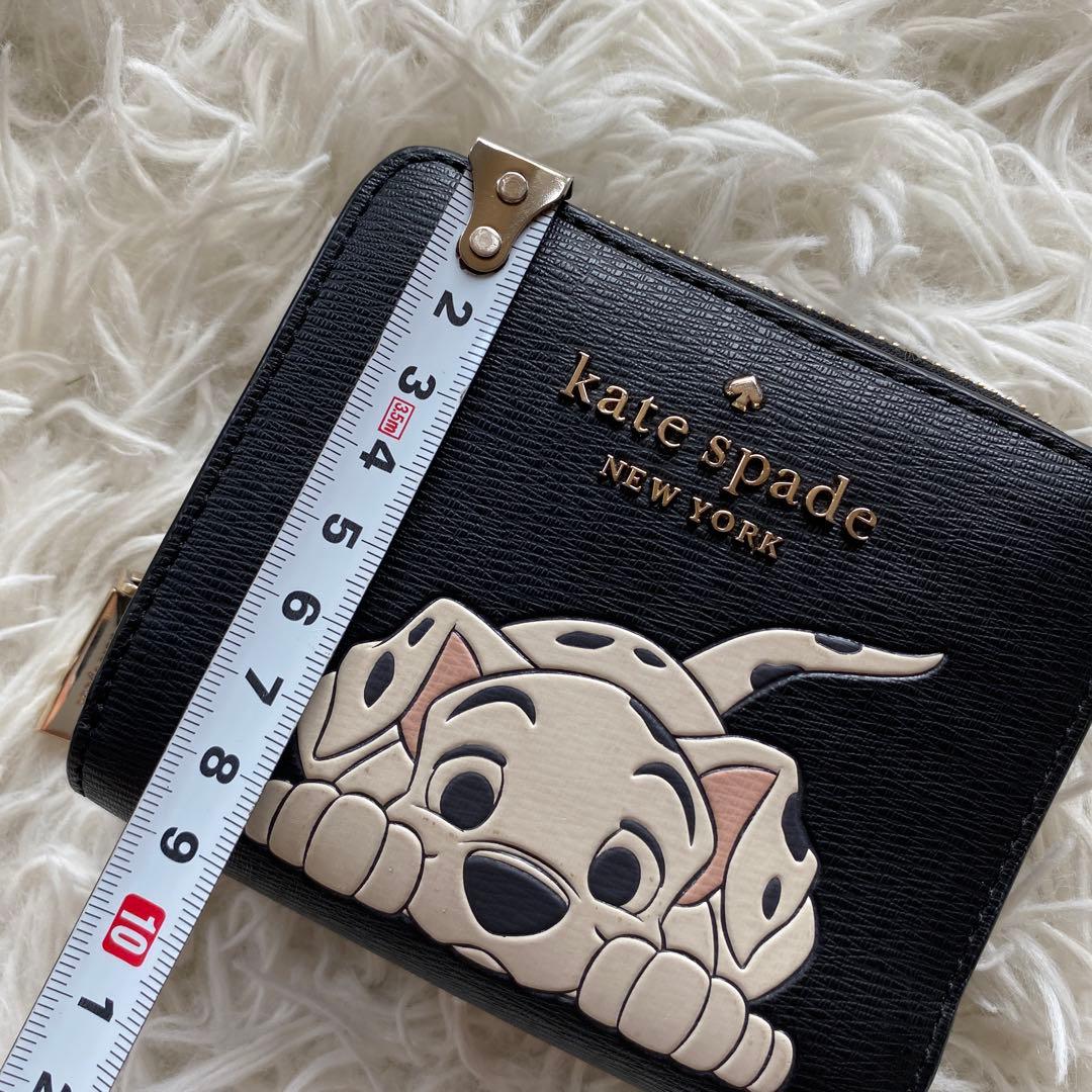 Kate spade ケイトスペード 二つ折り財布 101匹ワンちゃん - メルカリ