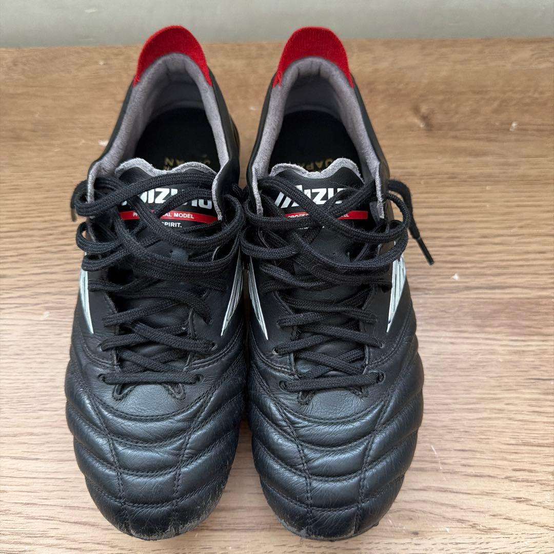 Mizuno Morelia Neo サッカースパイク24㎝　ブラック Mizuno Morelia Neo サッカースパイク24㎝ ブラック Mizuno Morelia