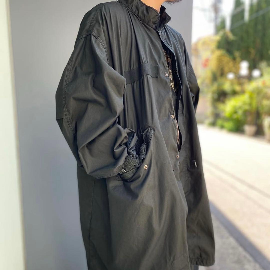 8*8様 U.S.ARMY M65 フィッシュテールパーカ 黒染め 米軍実物 モ