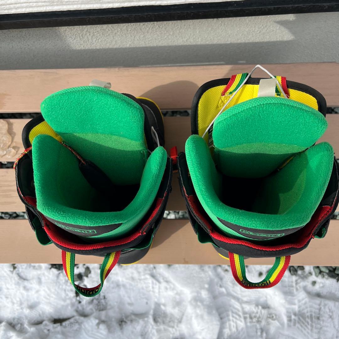 BURTON バートン ブーツ ラスタカラー スノーボード 25.5cm