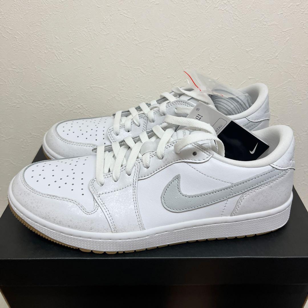27.5cm ナイキ エア ジョーダン 1 ゴルフ 白 定価以下