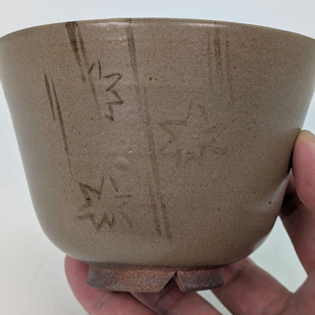 森香州？ 虫明焼 茶盌 抹茶碗 抹茶茶碗 茶道具 茶器 食器 在銘