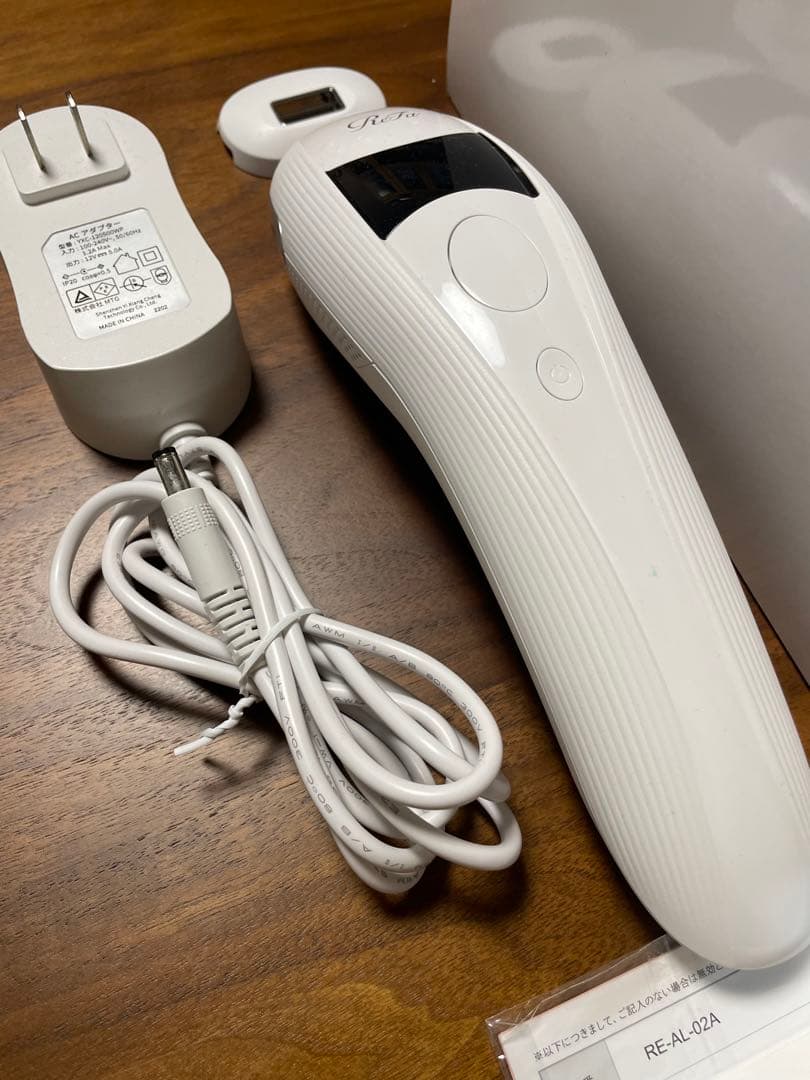 ReFa 光脱毛器 BEAUTECH EPI RE-AL-02A WHITE