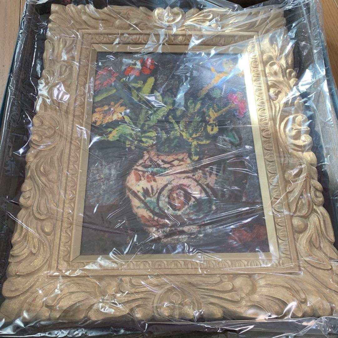 鳴海製陶 謹製 陶板画 ナルミ 陶額 花 絵画 - メルカリ