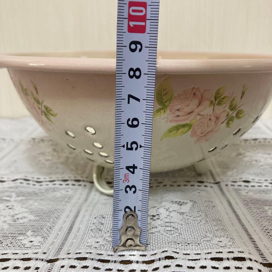 イマン　ダイアナローズ　足付片手コランダー