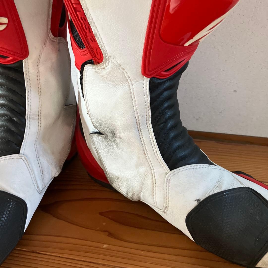 Alpinestars バイクブーツ 26.5cm 赤白黒