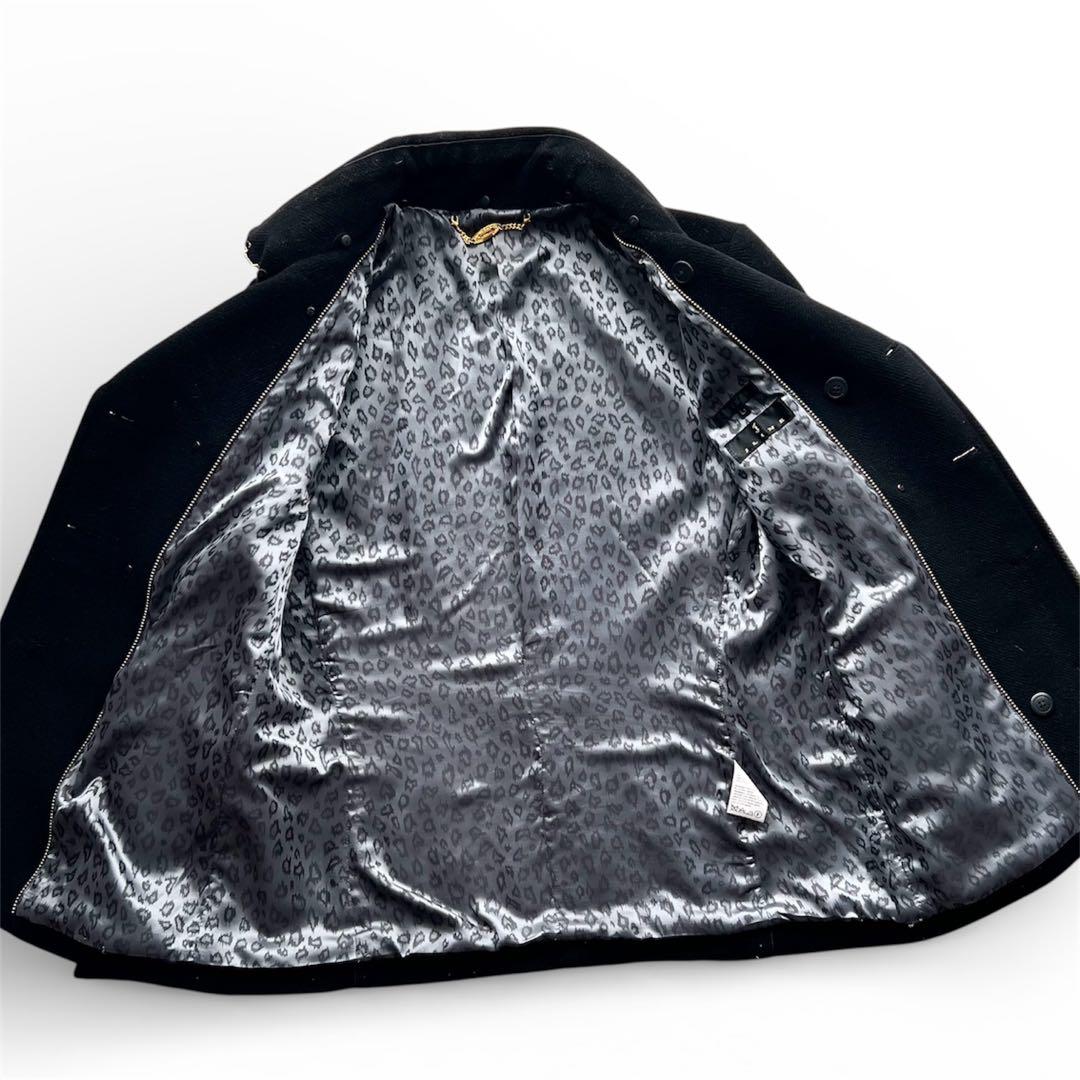 希少00s 2way wool Napoleon JACKET pea coat